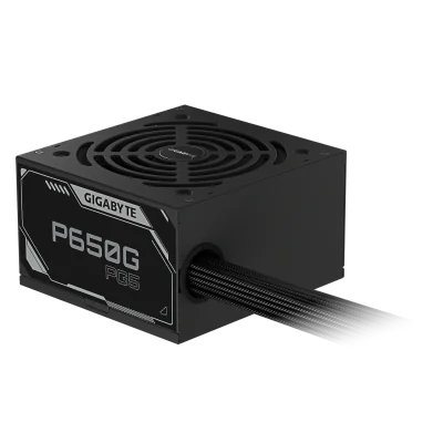 Sursă PC GIGABYTE P650G PCIE 5.1, 650W, 80 PLUS Gold
