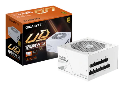 Sursă PC GIGABYTE UD1000GM PG5 V2 ICE, 1000W, 80 PLUS Gold