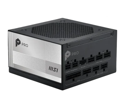 Sursă PC MSI PRO A850PL PCIE5, 850W, 80 PLUS Platinum