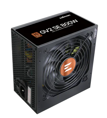 Zalman GV2SE, 800 W, 200 - 240 V, 50/60 Hz, 7 A, Active, 120 W