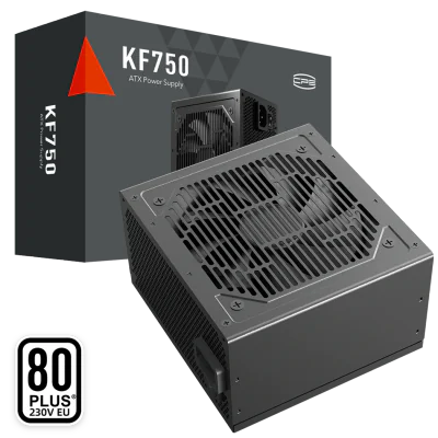 SURSA PCCOOLER, 750W, fan 120mm, certificare 80PLUS White, MB 20+4 pin x 1, CPU 4+4 pin x 2, PCI-E 6+2 pin x 2, SATA x 3, "KF750"