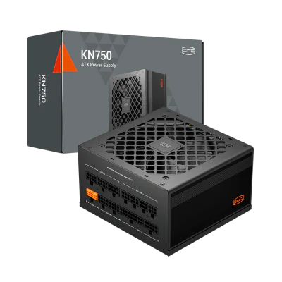 SURSA PCCooler "KN750", 750W, certificare 80Plus Gold, modular, PFC+Full Bridge SRCLLC+DC to DC, fan 120mm, negru, "P3-KN750-G1F"