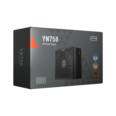 Sursa PCCooler "YN750", 750W, certificare 80 Plus Gold, modular, fan 135mm, negru, "P5-YN750-G1F"