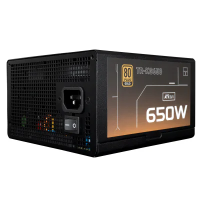 SURSA Thermalright "TR-KG650-sleeved", 650W, certificare 80 Plus Gold, modular, LLC, DC to DC, fan 120mm, negru, "TR-KG650-sleeved"
