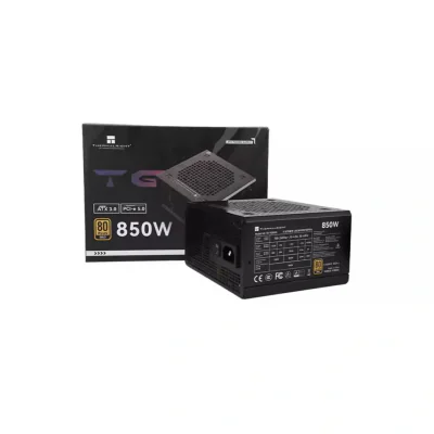 SURSA Thermalright "TR-TG850S", 850W, certificare 80 Plus Gold, non-modular, LLC, DC to DC, fan 120mm, negru, "TR-TG850S"
