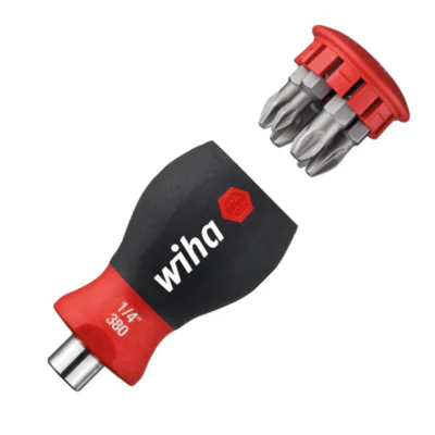 Șurubelniță multibit Wiha WH-STUBBY/33741, 6 biți