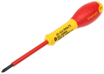 Șurubelniță Phillips izolată Stanley ST-0-65-414, PH0, lungime lamă 75 mm
