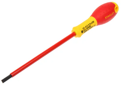 Șurubelniță plată izolată Stanley ST-0-65-413, 5,5 mm, lungime lamă 150 mm