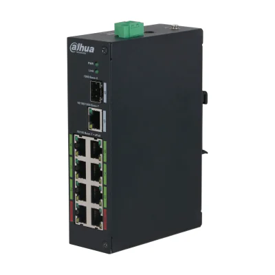 Switch 8 porturi ePoE, fără management LR2110-8ET-120