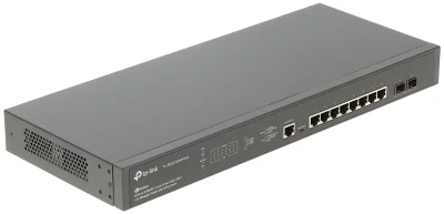 Switch administrabil PoE TP-LINK TL-SG3210XHP-M2, 2,5G, 8 porturi PoE, Black