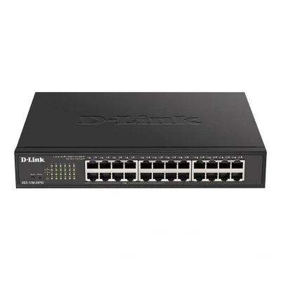 Switch D-LINK DGS-1100-24PV2, 24x Gigabit, PoE, L2, gestionat