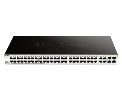 D-Link 52-Port Gigabit Smart Managed Switch including 4 x 100/1000Mbps Combo Ports, Managed, L2, Gigabit Ethernet (10/100/1000), Full duplex, Rack mounting, 1U