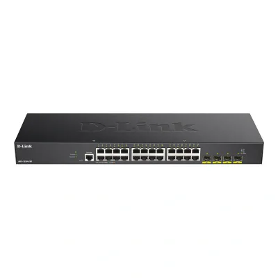 Switch D-LINK DGS-1250-28X, 24x Gigabit, 4x SFP+, L3, gestionat