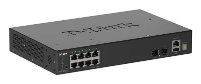 Switch D-LINK DGS-1530-10/E, 8x Ethernet, 2x SFP+, L2, gestionat, Black
