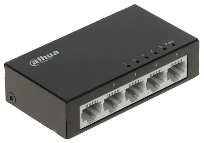 Switch DAHUA PFS3005-5ET-V2, 5 porturi RJ45