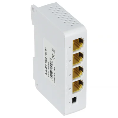 Switch / extender PoE DELTA NETWORK SPT-POE/3-POE-DIN, 3 porturi + 1 uplink