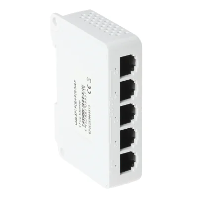 Switch / extender PoE DELTA NETWORK SPT-POE/4-POE-DIN-E, 4 porturi + 1 uplink