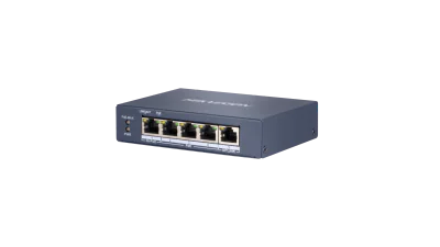 Switch Hikvision DS-3E0505HP-E, 5-port, fara management