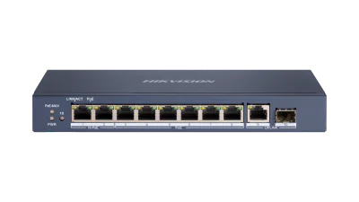 Switch Hikvision DS-3E0510HP-E, 8-port, PoE