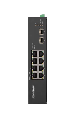 Switch Hikvision DS-3T0510HP-E/HS, 8-Port, PoE