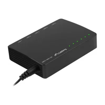Switch Lanberg DSP2-1005-12V 5x 1 Gb/s, neadministrat, Gigabit Ethernet, desktop