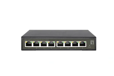 Switch LEVELONE GES-2108P, 8x Gigabit, PoE, L2, gestionat