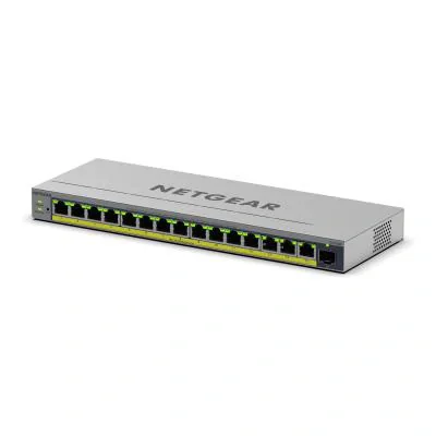 Switch NETGEAR GS116EP, 16x Gigabit, 1x SFP+, PoE, L2/L3, gestionat