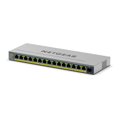 Switch NETGEAR GS116EPP, 16x Gigabit, 1x SFP+, PoE, L2/L3, gestionat
