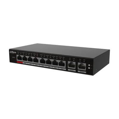 Switch PoE DAHUA S4100-8ET2GT-96-C, 8 porturi + 2 uplink