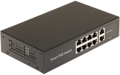 Switch PoE DELTA NETWORK GTX-C1-10-8G2G/X, 8 porturi + 2 uplink