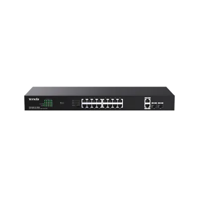 Switch PoE+ fara management, 20 de porturi Gigabit (16x RJ45 PoE+, 2x RJ45, 2x SFP) G1120P-16-150W