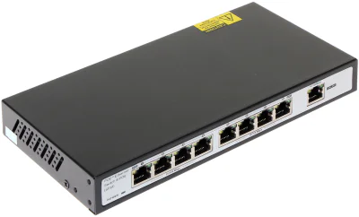Switch PoE Kasacja GTS-A1-10-81, 8 porturi + 1 uplink