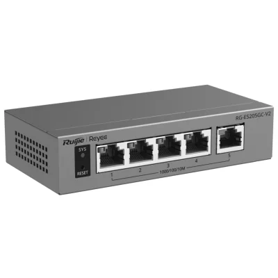 Switch REYEE RG-ES205GC-V2, 5 porturi