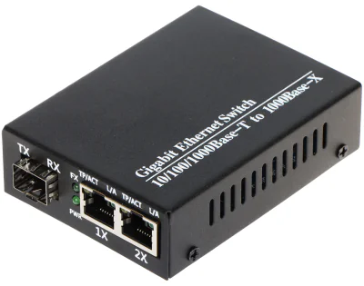 Switch SFP EXPERT EXPERT-SFP-1/2, 2 x RJ45 + 1 x SFP