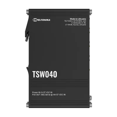 Switch TELTONIKA TSW040, 8x PoE+, DIN rail