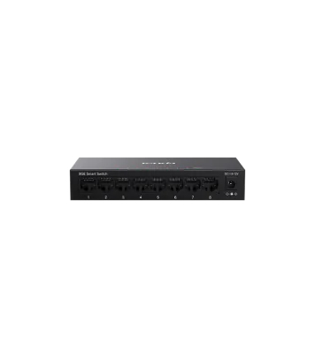 SWITCH TENDA managed, 8 porturi gigabit RJ-45, management Tenda CloudFi, metalic "TEG2208D"
