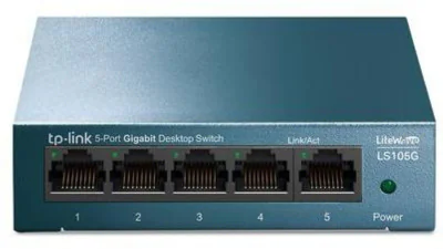 Switch TP-LINK LS1005G, 5 port, 10/100/1000 Mbps