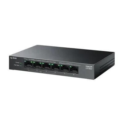 Switch TP-LINK LS106LP, 6x Ethernet, PoE
