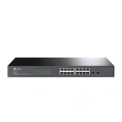 Switch TP-LINK SG2218, 16x Gigabit, 2x SFP+, L2/L2+, gestionat