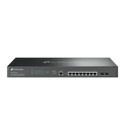 Switch TP-LINK SG3210XHP-M2, 8x Ethernet, 2x SFP+, PoE, L2+, gestionat