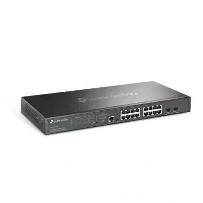 Switch TP-LINK SG3218XP-M2, 16x Ethernet, 2x SFP+, PoE, L2+, gestionat