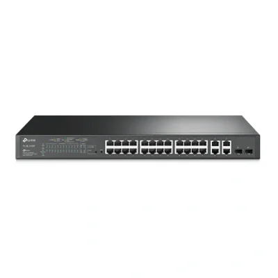 Switch TP-LINK SL2428P, 4x Gigabit, PoE, L2, gestionat
