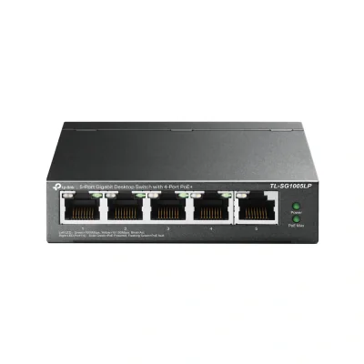 Switch TP-LINK TL-SG1005LP, 5x Gigabit, PoE