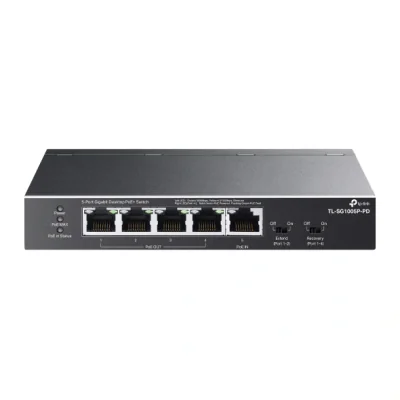 Switch TP-LINK TL-SG1005P-PD, 5x Gigabit, PoE