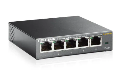 Switch TP-LINK TL-SG105E, 5x Gigabit, L2, gestionat