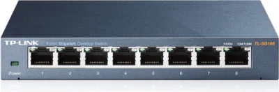 Switch TP-LINK TL-SG108, 8x Gigabit, L2
