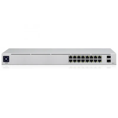 Switch UBIQUITI Switch Ubiquiti UniFi USW-16-POE, PoE, L2/L3, gestionat, Silver