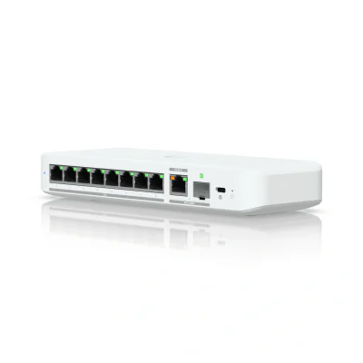 Switch UBIQUITI USW-Flex-2.5G-8 RJ45 1/2.5 GbE, White