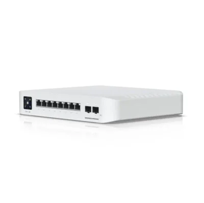 Switch UBIQUITI USW-PRO-8-POE-120W, PoE, L2/L3, gestionat, White