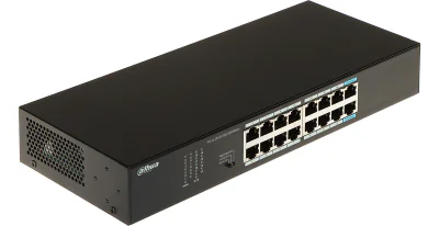 Switch Unmanaged 16 porturi DAHUA DH-S3016-16GT, 16 RJ45 Gigabit